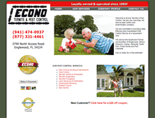 Tablet Screenshot of econopestcontrol.net